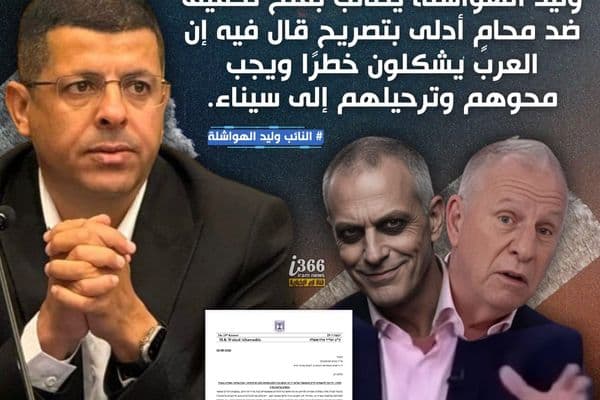 النائب وليد الهواشلة يطلب فتح تحقيق ضد تصريحات تحريضية