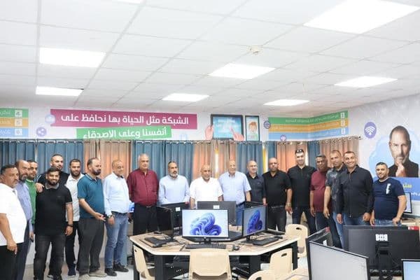 عرعرة النقب | تدشين أكبر مكتبة وقلعة معرفية وتكنولوجية في الثانوية الشاملة بدعم المجلس المحلي"