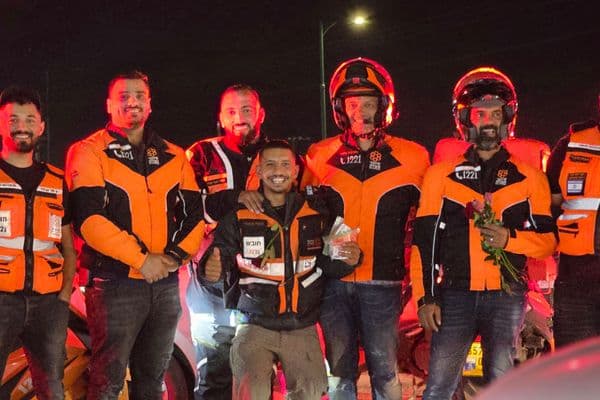 رهط "مسعفو اتحاد الإنقاذ يشاركون الأهالي فرحة العيد