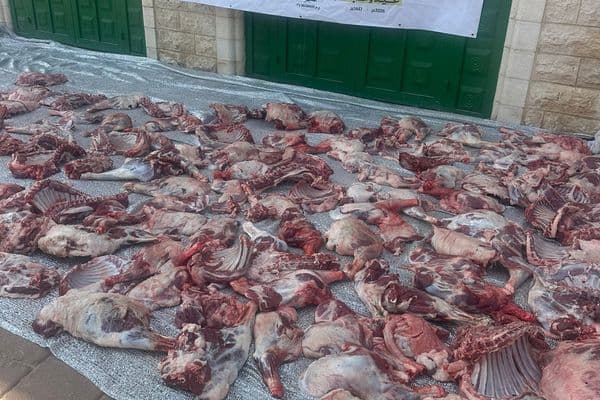 رهط | صور من مسجد الإخاء والتقوى… مشروع الأضاحي يواصل دعم العائلات المتعففة منذ سنوات