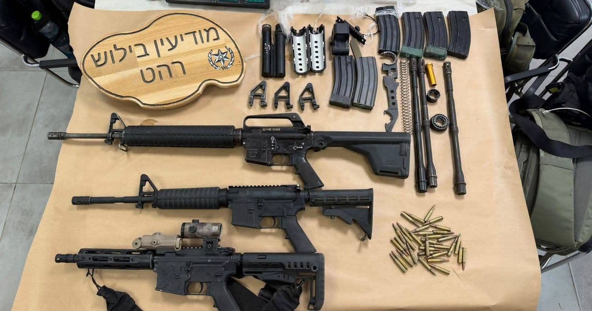رهط: ضبط 3 بنادق من نوع M16 وذخيرة واعتقال مشتبهين خلال نشاط للشرطة وحرس الحدود