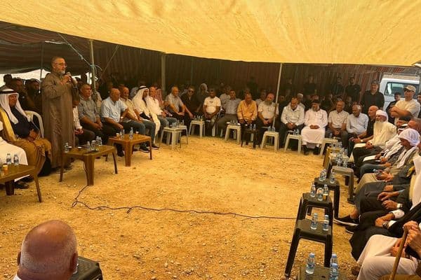 حورة | جاهة صلح بين أبناء عائلة أبو القيعان