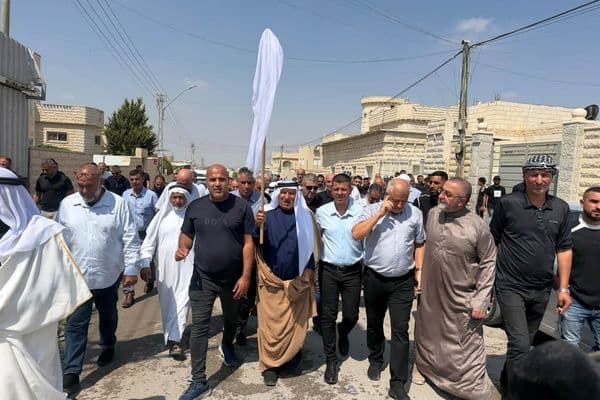 حورة | جاهة صلح بين أبناء عائلة أبو القيعان