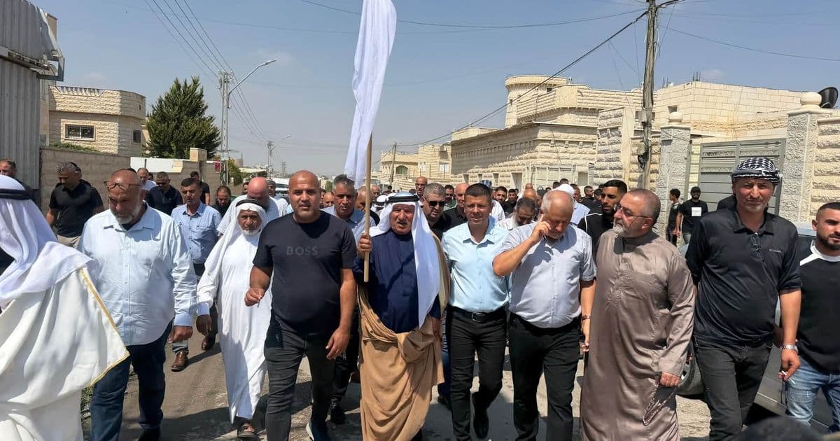 حورة | جاهة صلح بين أبناء عائلة أبو القيعان