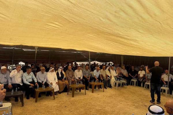 حورة | جاهة صلح بين أبناء عائلة أبو القيعان