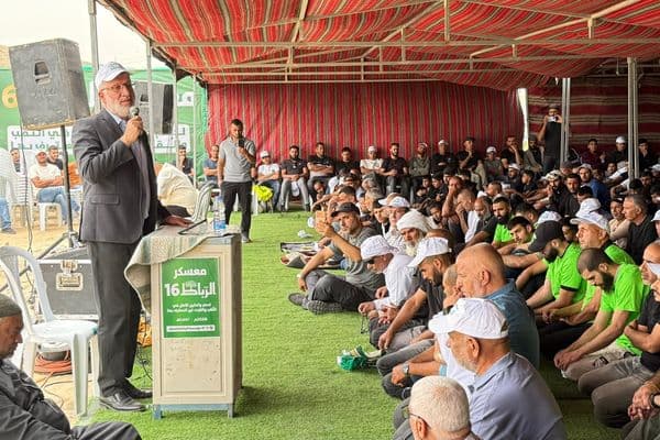 "النقب | اختتام معسكر الرباط السادس عشر في قرية السر المهدومة"