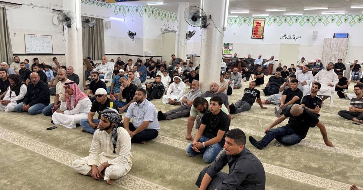 رهط | أمسية إيمانية إحياءً لذكرى الهجرة النبوية في مسجد الاعتصام