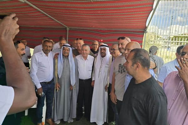رهط | إرساء الصلح بين عائلتي الهزيل وأبو قرشين وإنهاء الخلاف