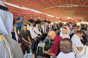 رهط | إرساء الصلح بين عائلتي الهزيل وأبو قرشين وإنهاء الخلاف