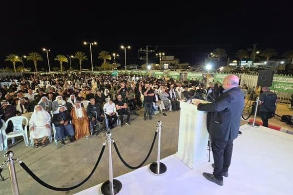 مهرجان انتخابي حاشد للموحدة في شقيب السلام