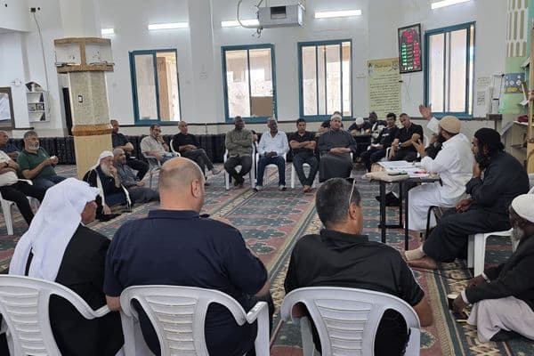 رهط: اجتماع وتجهيز حجاج بيت الله الحرام في مسجد بلال