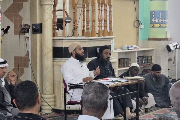 رهط: اجتماع وتجهيز حجاج بيت الله الحرام في مسجد بلال