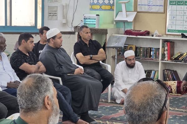 رهط: اجتماع وتجهيز حجاج بيت الله الحرام في مسجد بلال