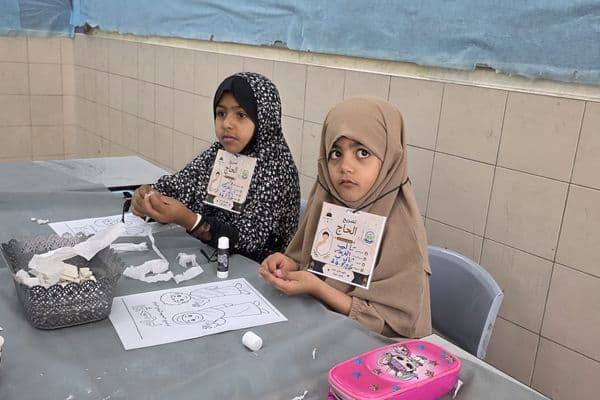 رهط | "مدرسة الفردوس تُجسّد مناسك الحج عمليًا للطلاب"