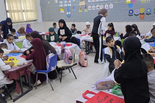 رهط | "مدرسة الفردوس تُجسّد مناسك الحج عمليًا للطلاب"