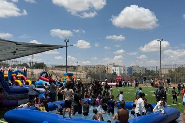  “بهجة العيد” للأطفال في رهط 