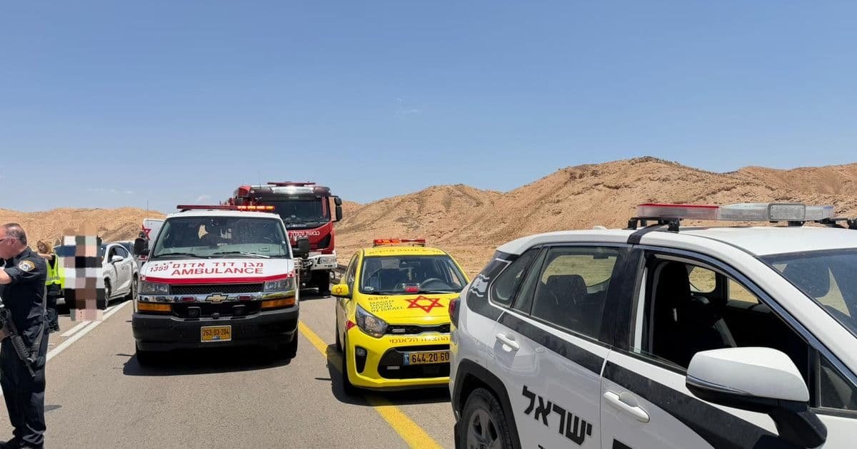 تل السبع مصرع شاب بحادث طرق مروع على شارع 31