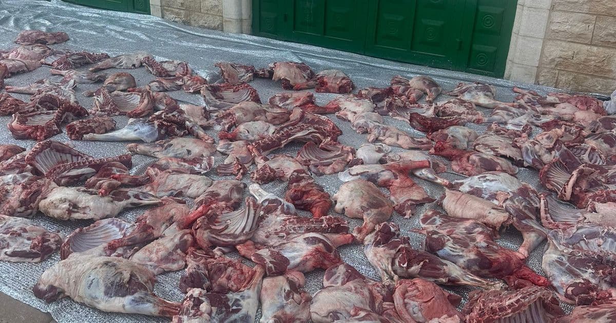 رهط | صور من مسجد الإخاء والتقوى… مشروع الأضاحي يواصل دعم العائلات المتعففة منذ سنوات
