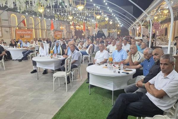 النقب | التجمع الوطني الديمقراطي يطلق حملته الانتخابية بمهرجان جماهيري في رهط